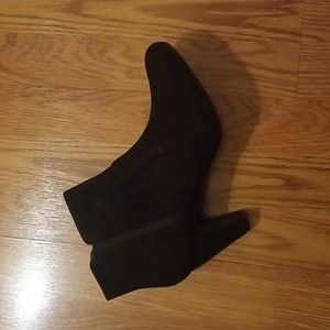 Suede booties